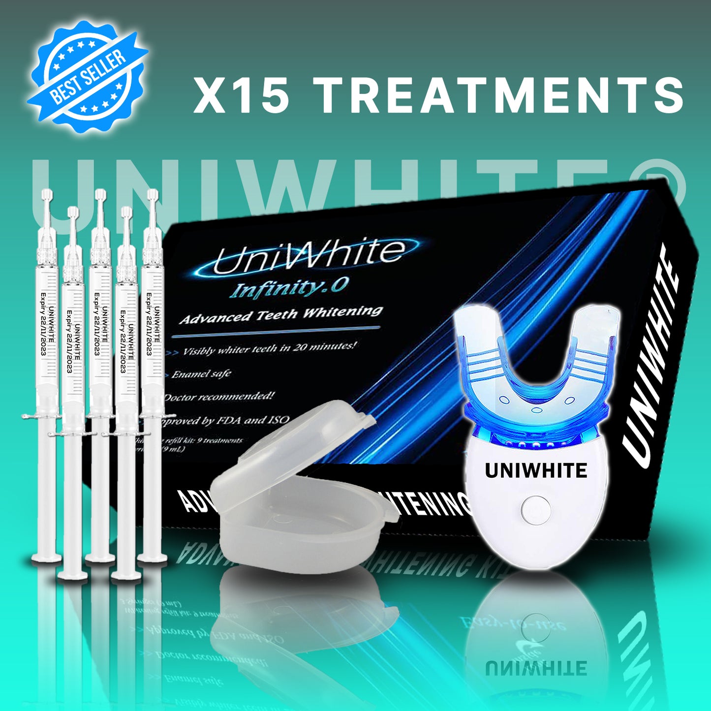 UNIWHITE® Infinity.0 Advanced Teeth Whitening Kit